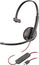 Plantronics Blackwire C3210 Ενσύρματα Ακουστικά Κεφαλής USB Με Μικρόφωνο (209748-201)