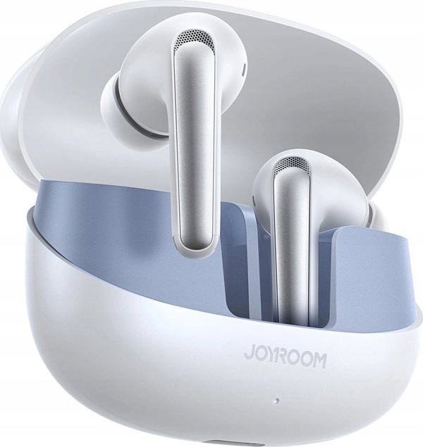 Ακουστικά JOYROOM Ακουστικά JOYROOM Funpods JR-FN2 ενδοωτιαία TWS με Bluetooth 5.4, λειτουργία ANC και προστασία IP54 - λευκά