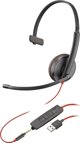 Ακουστικά Poly Blackwire 3215 Μονοφωνικά USB-A