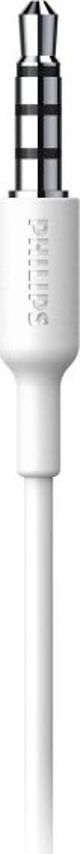 Philips TAT1105WT/00 Ασύρματα Ακουστικά Bluetooth In-Ear, IPX2, Hands-Free, Λευκά
