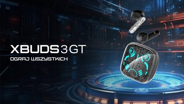 Infinix XBuds 3 GT XE30 Ασύρματα Ακουστικά Bluetooth Μαύρα
