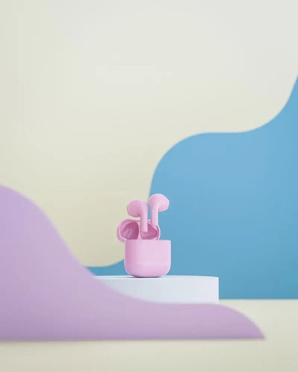 Ακουστικά Happy plugs Happy Plugs Joy - ασύρματα ακουστικά ψείρες ροζ - Εγγύηση ασφάλειας. Απλές δόσεις. Δωρεάν αποστολή από 170 zl.
