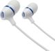 Esperanza EH191WB Ενσύρματα In-Ear Ακουστικά με Μικρόφωνο και Bass Boost - Λευκά/Μπλε