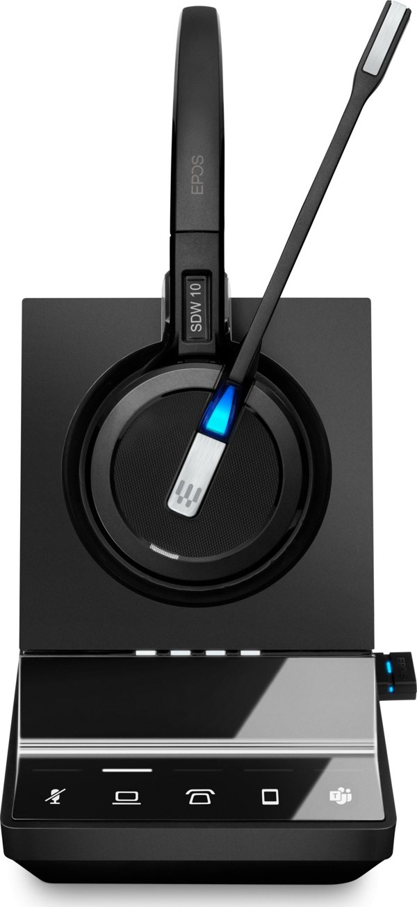 Ακουστικά Epos EPOS IMPACT SDW 5016T - Ακουστικά EU/UK/AUS Ασύρματο Headband Office/Call Center Μαύρο 13928991 5714708008378
