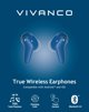 Ασύρματα ακουστικά Vivanco Fresh Pair BT, μπλε (60607)