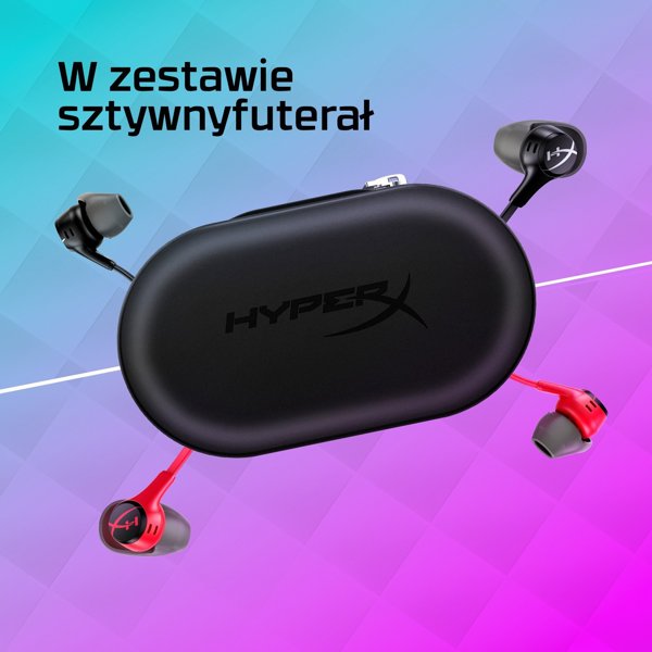Ακουστικά HyperX Cloud Earbuds II Κόκκινα (705L8AA)