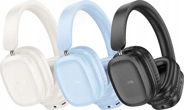 Ακουστικά Hoco HOCO ασύρματα ακουστικά bluetooth κεφαλής W51 λευκά
