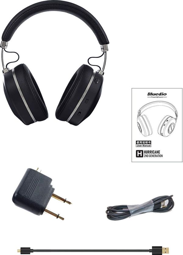 Ακουστικά Bluedio H2 (BE-H2-BK)