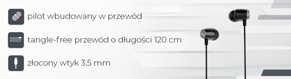 Ακουστικά AIWA ESTM-30BK 99dB 16ohm Μαύρα