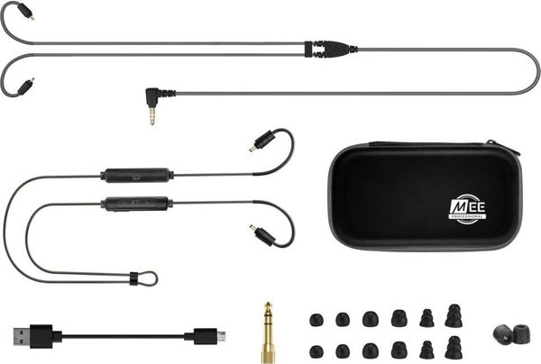 Ακουστικά MEE audio M6 Pro 2nd Generation Combo pack (MEE-M6PROBT-BK)