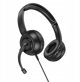 Ενσύρματα ακουστικά κεφαλής Jack 3,5 mm HOCO W112 μαύρα