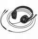 Ενσύρματα ακουστικά κεφαλής Jack 3,5 mm HOCO W112 μαύρα