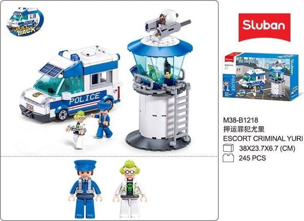 Sluban M38-B1218 Toy Constructor Σετ Δόμησης, 245 Τεμάχια