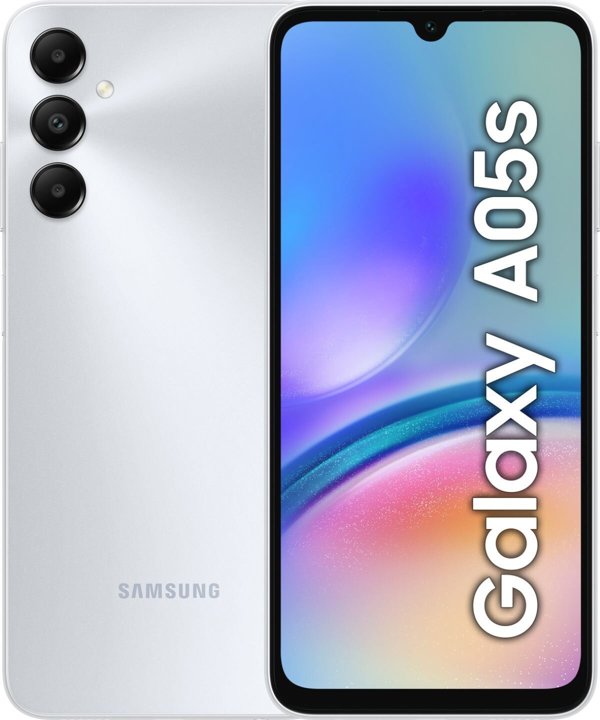 Έξυπνο τηλέφωνο Samsung Galaxy A05s 4/128GB Ασημί (SM-A057GZSVEUE)