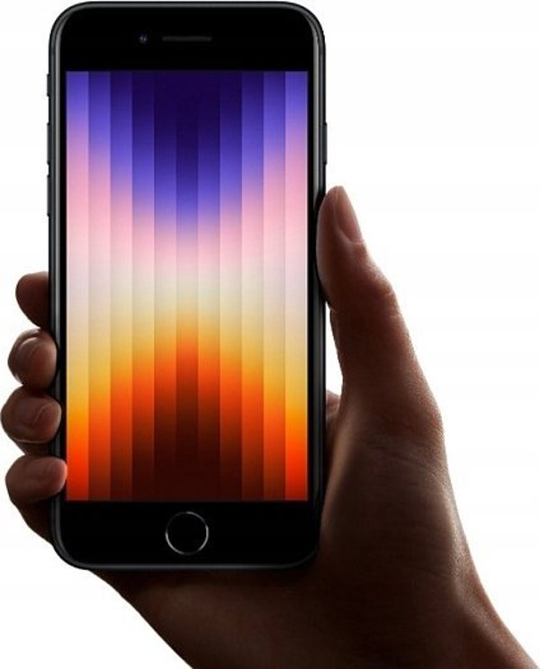 Smartfon Apple SE 2022 5G 3/64GB Μαύρο (MMX53LL/A)