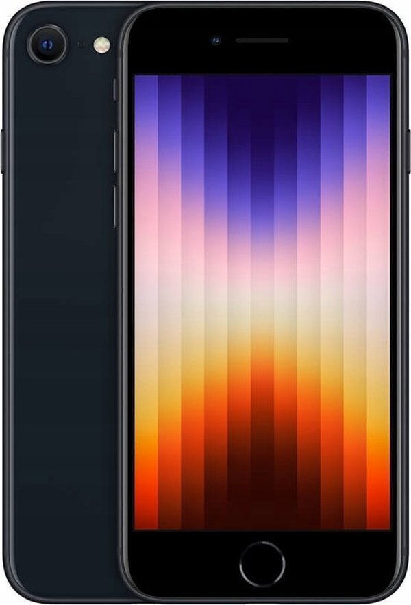 Smartfon Apple SE 2022 5G 3/64GB Μαύρο (MMX53LL/A)