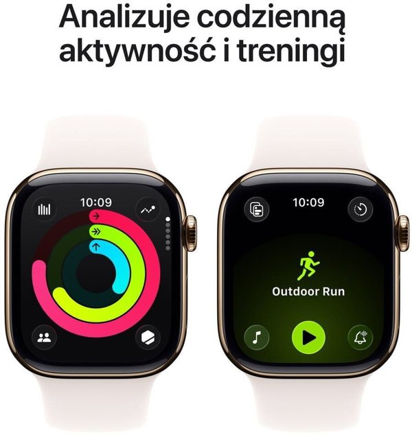 Apple Watch S11 LTE 42mm Titan, gold (MF8W4)