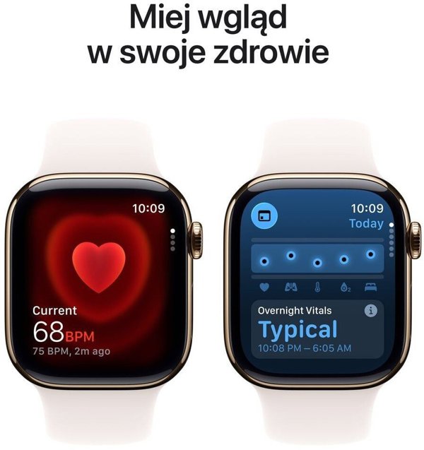 Apple Watch S11 LTE 42mm Titan, gold (MF8W4)