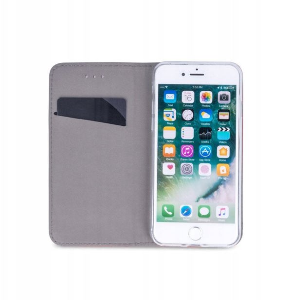 Smart Magnet case for Samsung Galaxy S25 gold 5906961920508