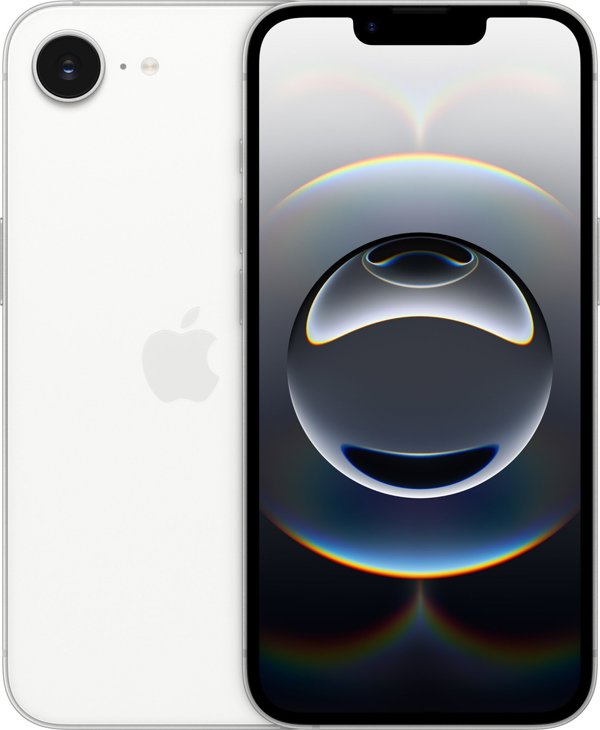 Apple iPhone 16e 128 GB τηλέφωνο, λευκό (MD1R4)