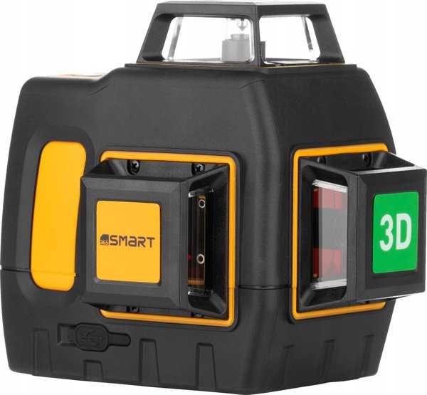 SMART365 λέιζερ επιπέδου 3x360, 40m, πράσινο τηλεχειριστήριο, bluetooth