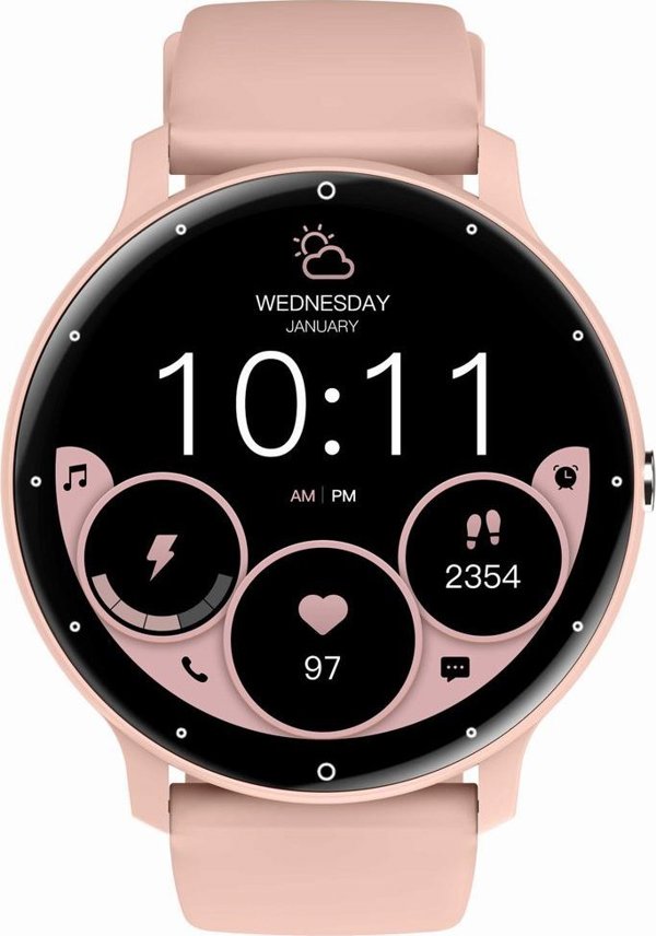 Έξυπνο ρολόι Gravity Zegarek SMARTWATCH - GT1-7 PRO PK/PK/BU