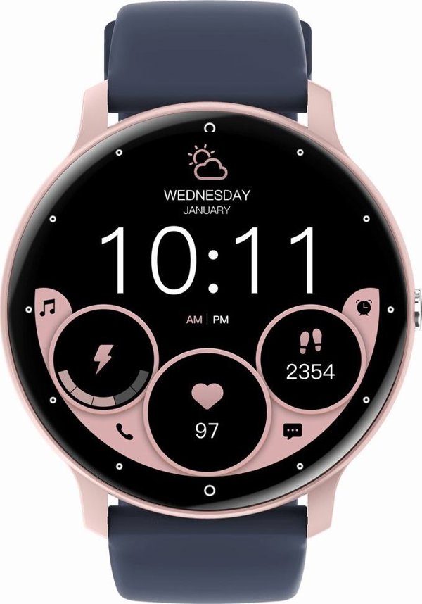 Έξυπνο ρολόι Gravity Zegarek SMARTWATCH - GT1-7 PRO PK/PK/BU