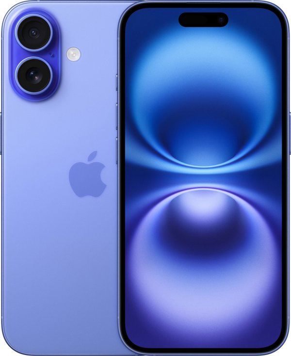 Έξυπνο τηλέφωνο Apple iPhone 16 5G 8/128GB Μπλε (S8108500)