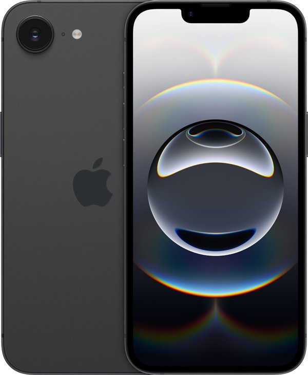 Smartfon Apple  iPhone 16e 5G 8/256GB Czarny  (MD1T4SX/A)