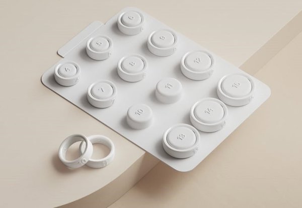 Δαχτυλίδι Oura Ring 4 Smart, Stealth, μέγεθος 11