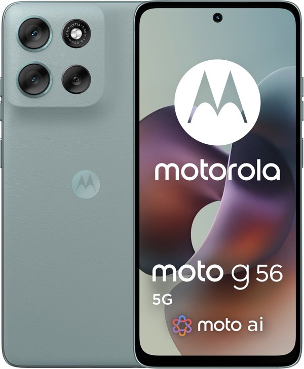 Motorola moto G56 (8-256 GB) γκρι ομίχλη