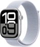Έξυπνο ρολόι Apple Watch 10 GPS + Cellular 42mm Ασημί Alu Sport Loop Niebieski (MWX53ET/A)