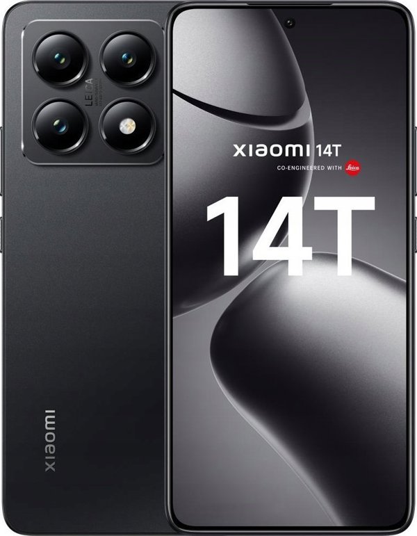 Έξυπνο τηλέφωνο Xiaomi 14T 5G 12GB/512GB 6,67" Οκταπύρηνος 12 GB 512 GB Μαύρο