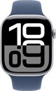 Smartwatch Apple Watch Apple Watch Series 10 GPS 46mm Ασημένια θήκη αλουμινίου με Sport Band M/L - Τζιν 14283794 195949564468