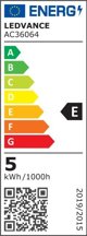 Έξυπνο LED φωτιστικό τοίχου LEDVANCE SMART WIFI ORBIS CROSS, 12W, 3000-6500K, 600lm, μαύρο.