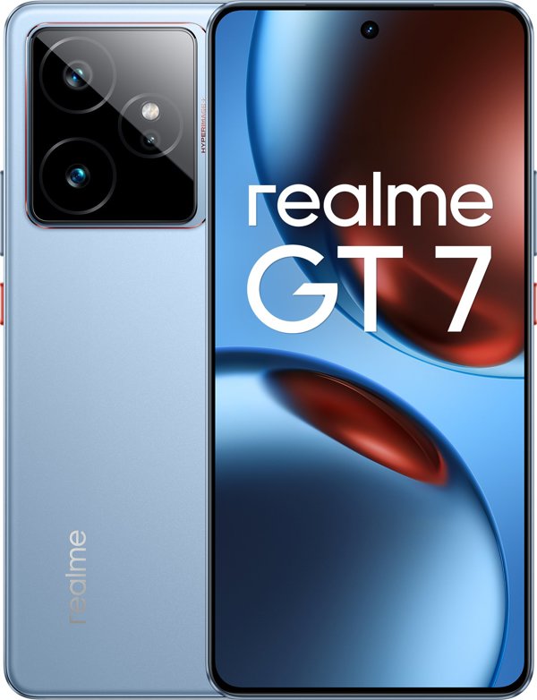 realme GT 7 17,2 cm (6.78") Dual SIM Android 15 5G USB Type-C 12 GB 256 GB 7000 mAh Μπλε