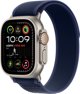 Apple Watch Ultra 2 (GPS + Cellular) 49mm Natural Titanium Case with Blue Trail Band, S/M (MX4J3)