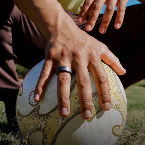 Έξυπνο δαχτυλίδι Oura Ring 4, Βουρτσισμένο Ασήμι, μέγεθος 11