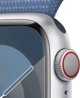 Έξυπνο ρολόι Apple Watch 9 GPS + Cellular 45mm Ασημί Αλουμίνιο Sport Loop Μπλε (MRMJ3QP/A)