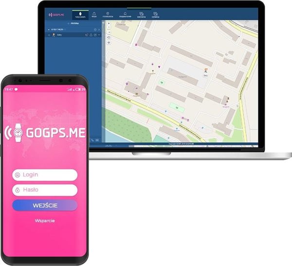 Έξυπνο ρολόι GoGPS K17 Ροζ (K17PK)