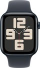 Έξυπνο ρολόι Apple Watch SE GPS + Cellular 44mm Midnight Alu Sport S/M Μαύρο (MXGL3ET/A)