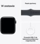 Apple Watch SE 3 (GPS) 44 mm μεσαία νύχτα αλουμινένια θήκη και μεσαία νύχτα αθλητικό λουράκι, M/L
