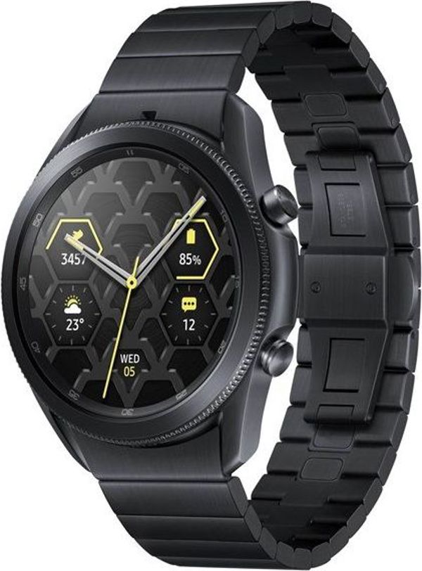 Έξυπνο ρολόι Samsung Galaxy Watch 3 Titanium 45mm Czarny (SM-R840NTKAEUD)
