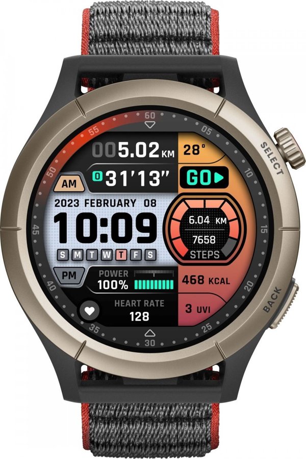 Έξυπνο ρολόι Amazfit Cheetah Pro Szary (W2292TY1N)