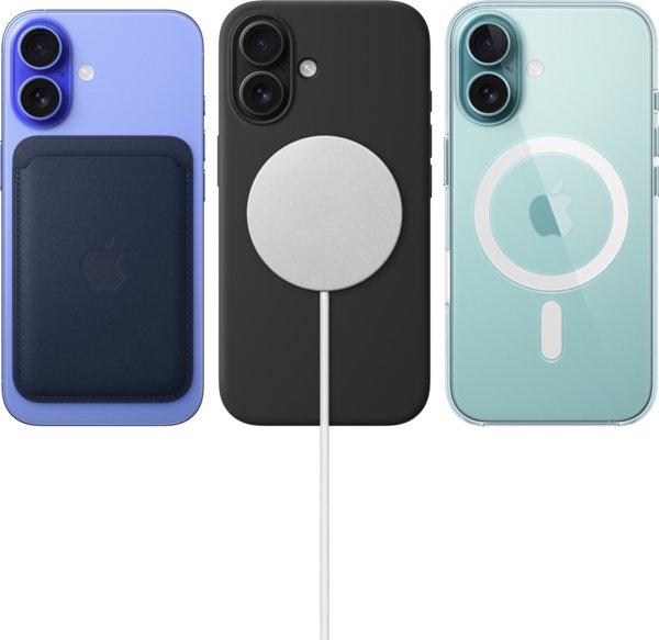 Έξυπνο τηλέφωνο Apple iPhone 16 Plus 512GB Μαύρο (MY1P3)