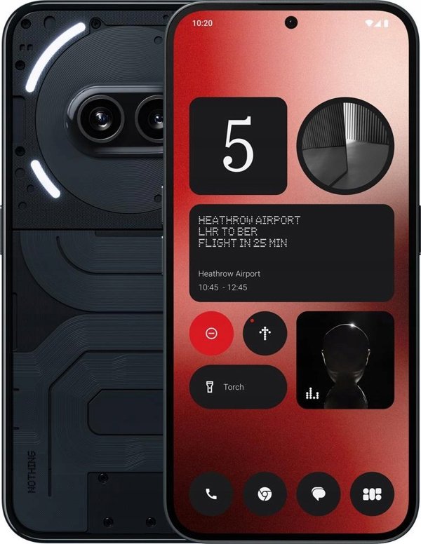 Έξυπνο τηλέφωνο Nothing Phone (2a) 5G 8/128GB Μαύρο (S7833649)