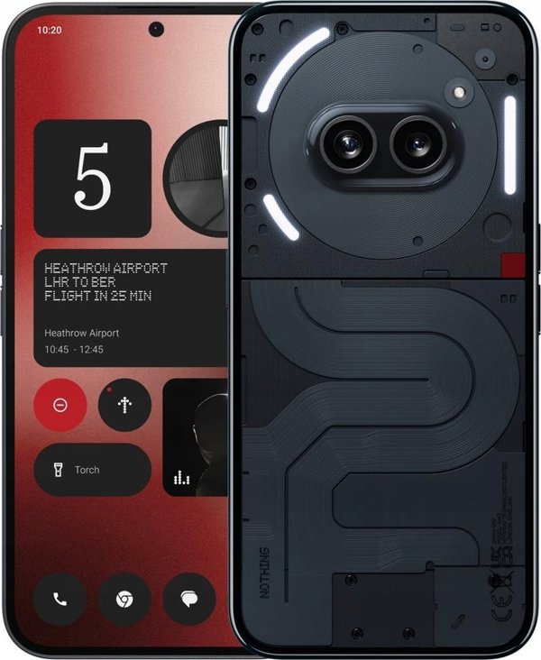 Έξυπνο τηλέφωνο Nothing Phone (2a) 5G 8/128GB Μαύρο (S7833649)