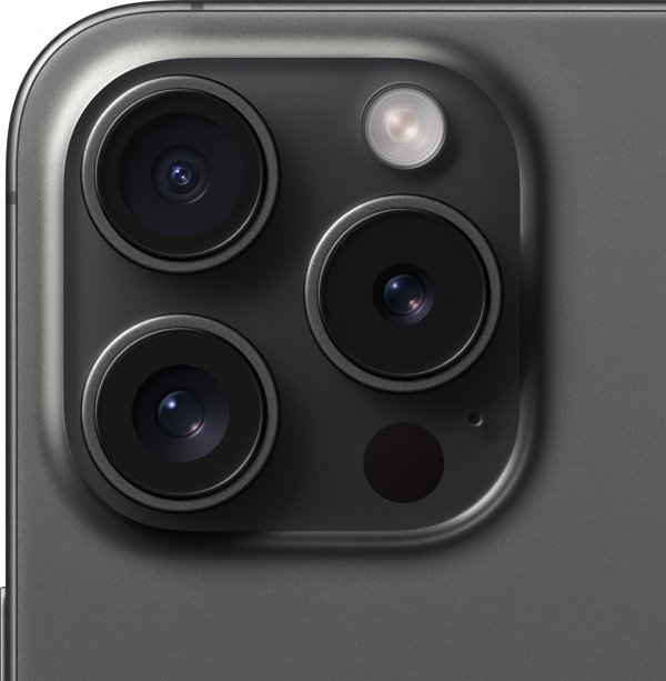 Smartfon Apple iPhone 15 Pro 512GB Black Titanium (MTV73)