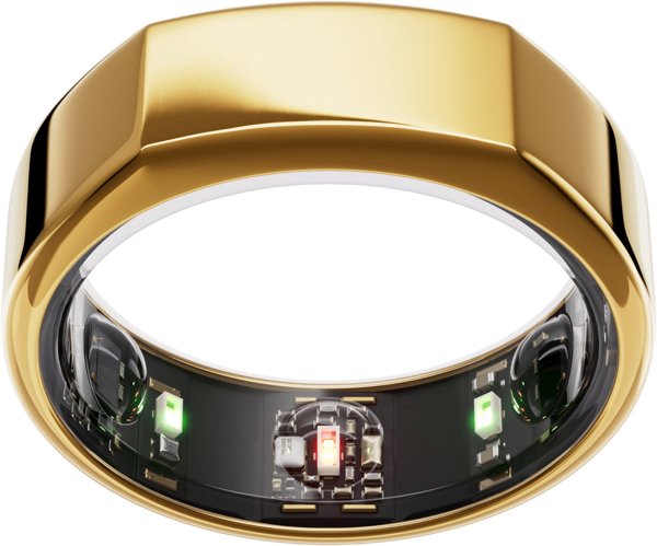 Έξυπνο δαχτυλίδι Oura Ring Gen3 Heritage, μέγεθος 10, Χρυσό
