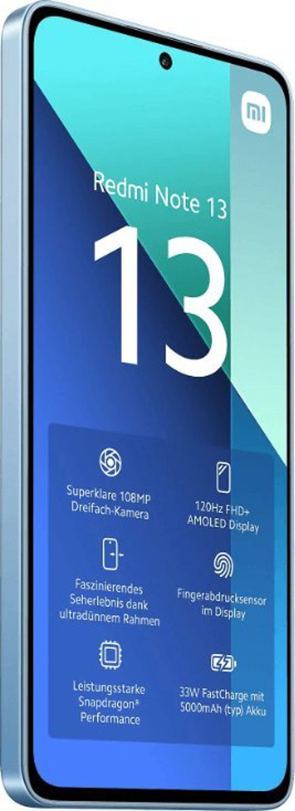 Smartfon Xiaomi Redmi Note 13 6/128GB Niebieski  (52936)